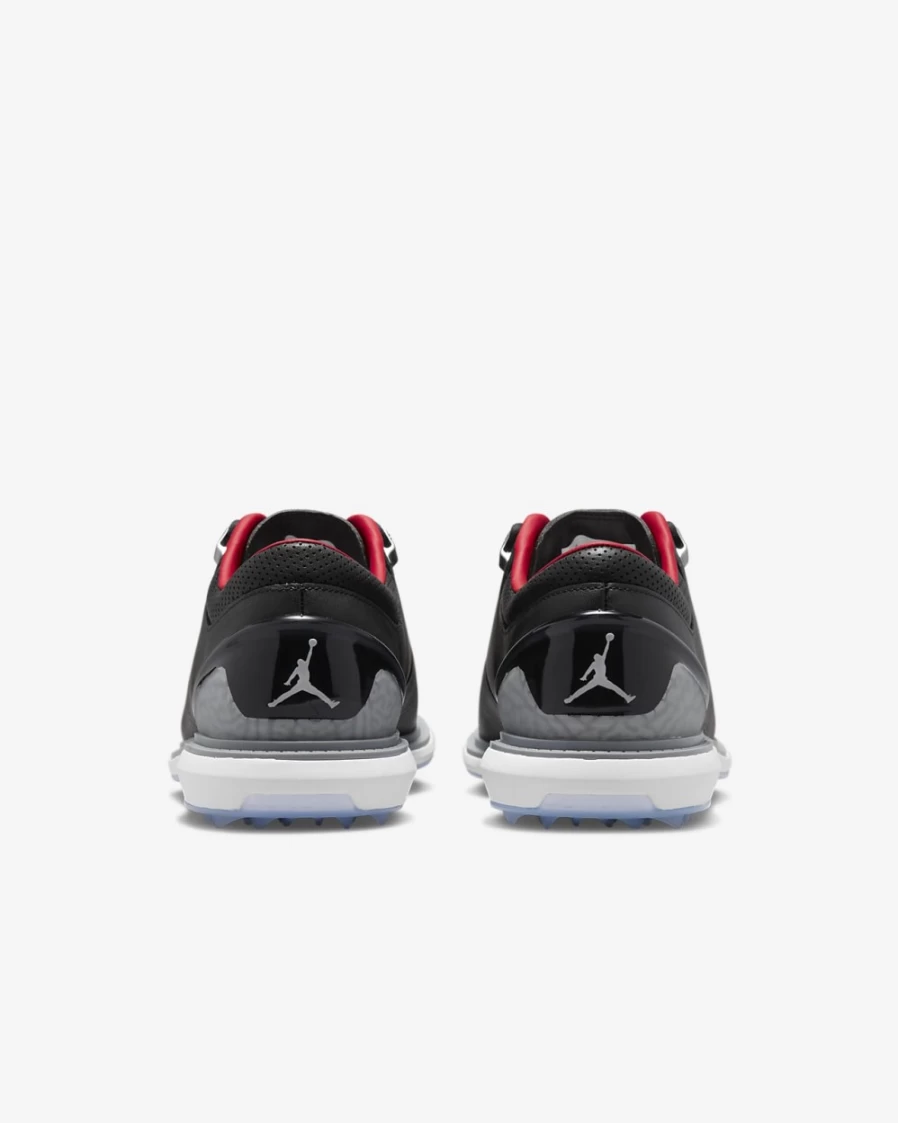 Nike Jordan ADG 4 Men's Golf Shoes - Black, Cement Grey, Metallic Silver, White