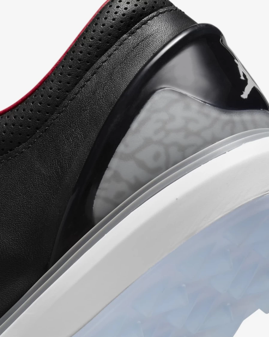 Nike Jordan ADG 4 Men's Golf Shoes - Black, Cement Grey, Metallic Silver, White