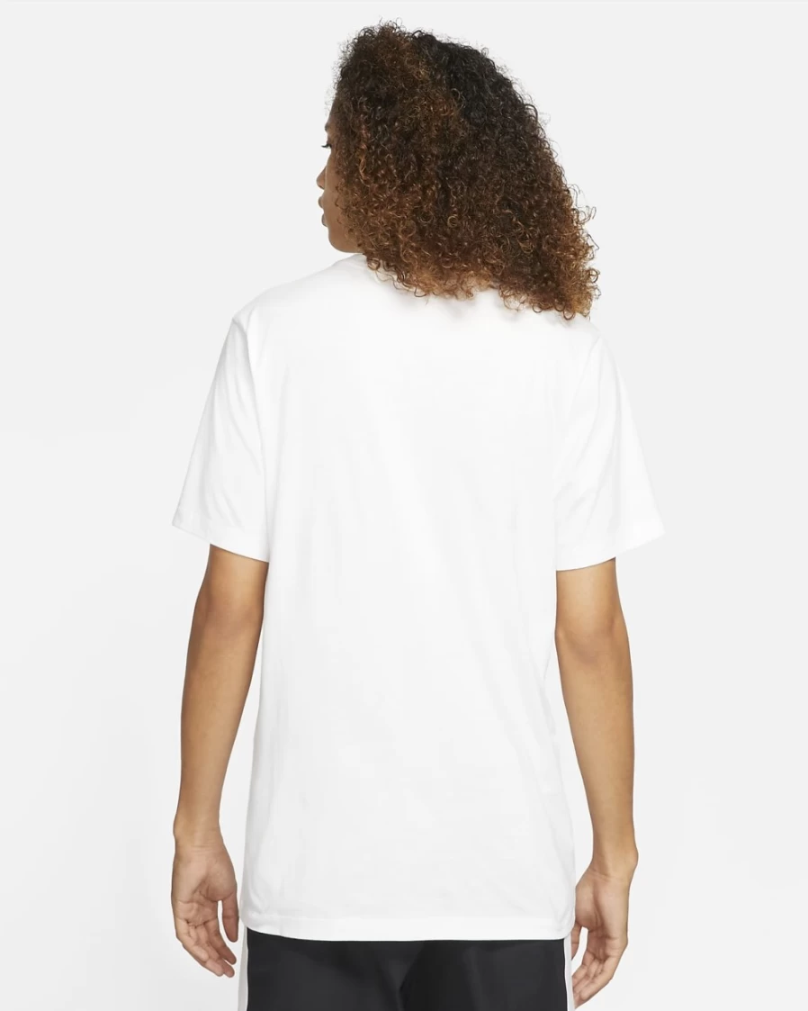 Nike Jordan Jumpman Men's T-Shirt - White/Black Short-Sleeve Casual Tee