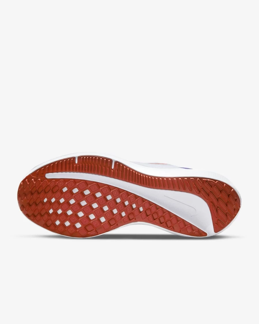 Nike Winflo 9 Men's Road Running Shoes - Football Grey/Concord/Cinnabar/Bright Crimson