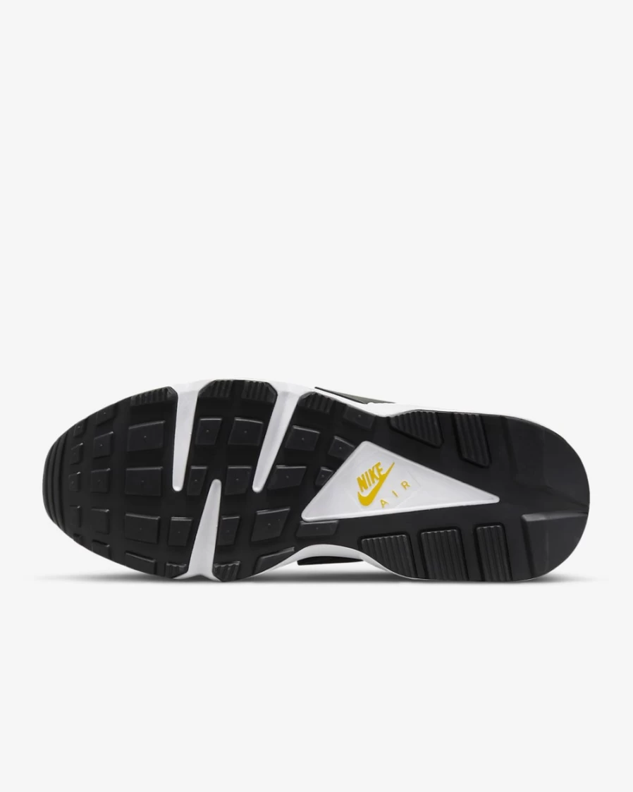 Nike Air Huarache Men's Shoes - White/Midnight Navy/Black/Varsity Maize Athletic Sneakers for Men