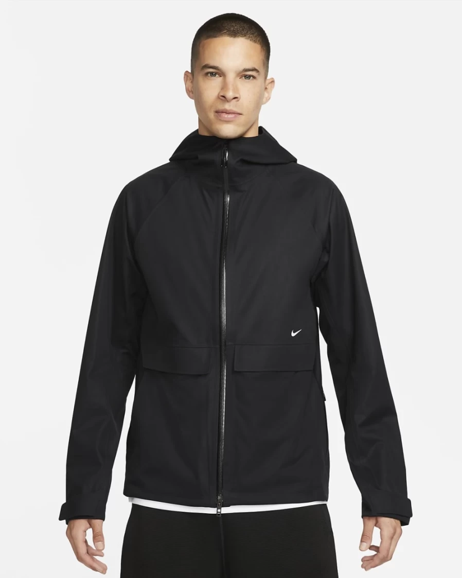 Nike Storm-FIT ADV A.P.S. Men's Black/White Fitness Jacket for Workouts & Training