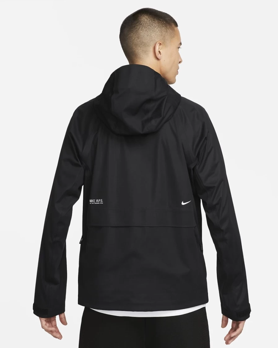 Nike Storm-FIT ADV A.P.S. Men's Black/White Fitness Jacket for Workouts & Training