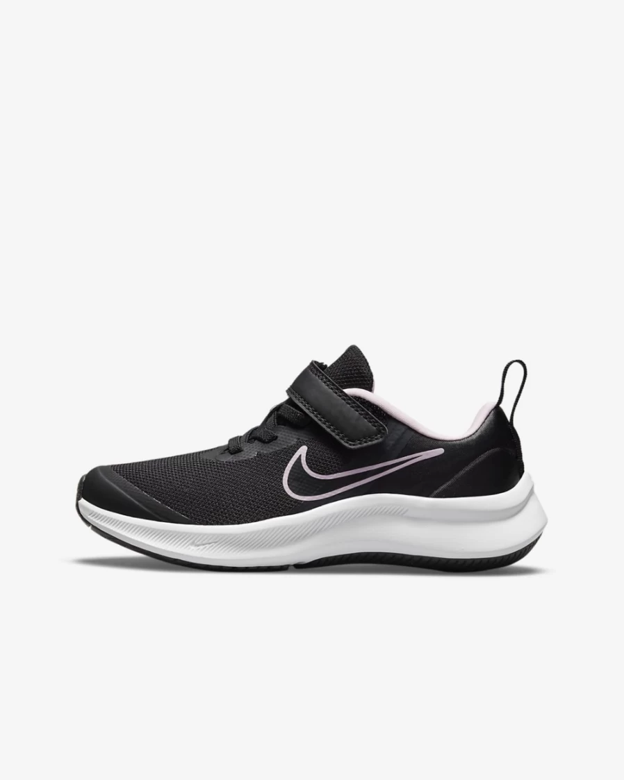 Nike Star Runner 3 Kids' Running Shoes - Black/Dark Smoke Grey for Boys & Girls