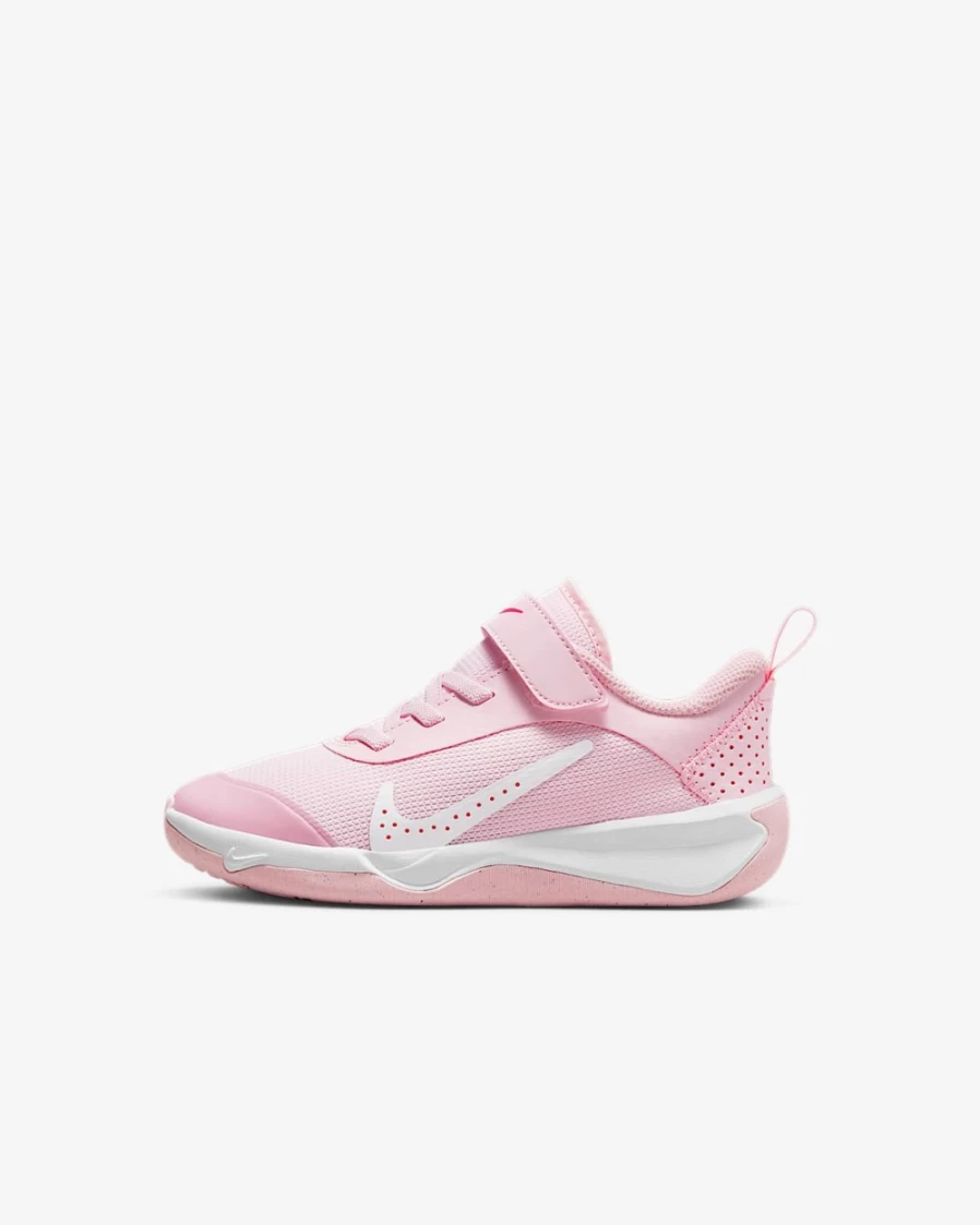 Nike Omni Multi-Court Kids' Tennis Shoes for Boys & Girls - Pink Foam/Hyper Pink/Medium Soft Pink/White
