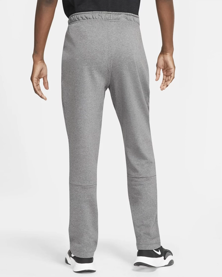Nike Dri-FIT Men's Training Pants - Charcoal Heather/Black - Moisture-Wicking Workout Trousers