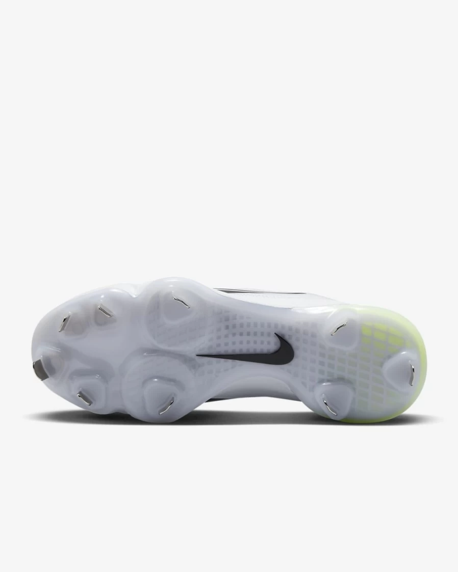 Nike Force Zoom Trout 8 Pro Baseball Cleats for Men - White, Wolf Grey, Pure Platinum, Black