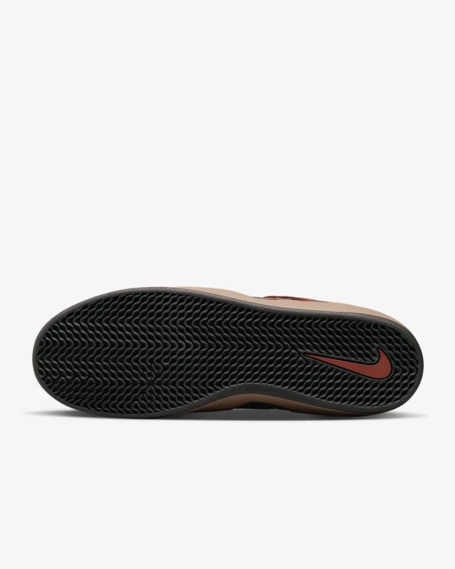Nike SB Ishod Wair Men's Skate Shoes in Rugged Orange, Mineral Clay, Black