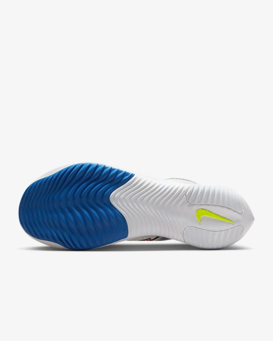 Nike Streakfly Premium White/Volt/Racer Blue/Black Road Racing Shoes for Men
