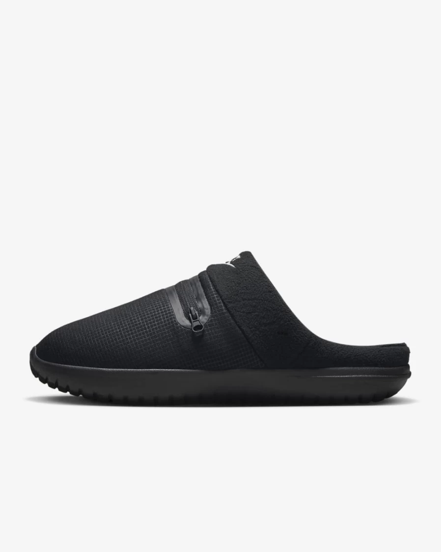 Nike Burrow Men's Slippers - Black/Phantom Indoor-Outdoor Comfort Slides