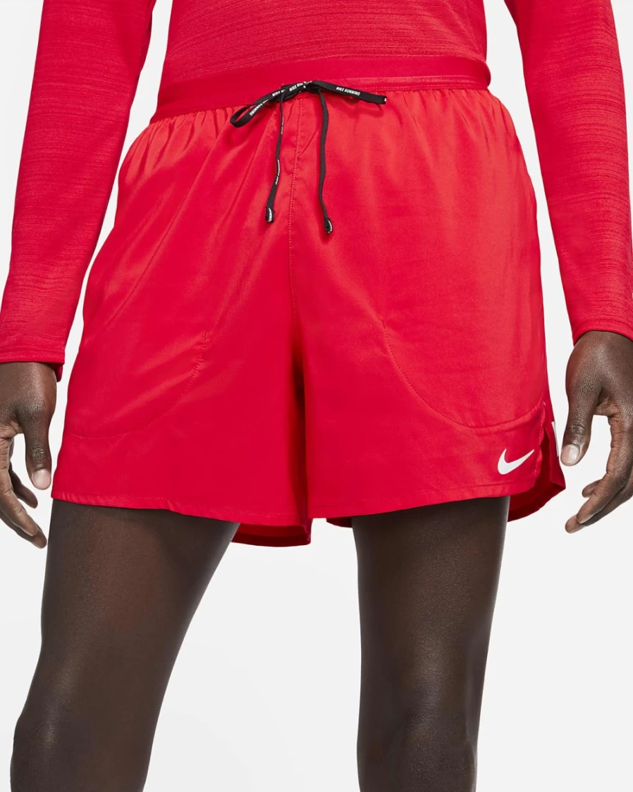 Nike Men's Flex Stride 5" Running Shorts in University Red - Lightweight Brief for Training & Workouts