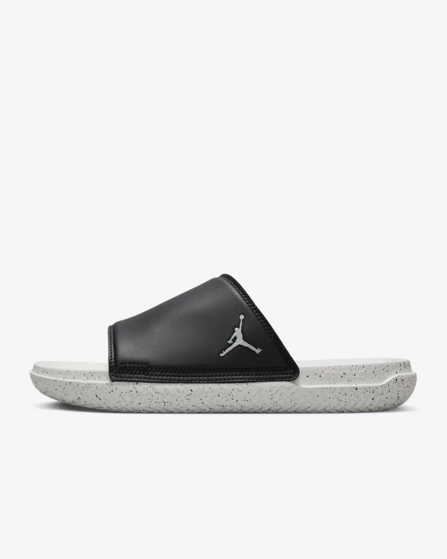 Nike Jordan Play Slides for Men - Black/Photon Dust Athletic Sandals