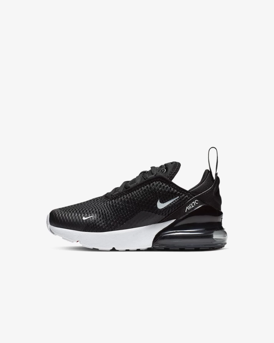 Nike Air Max 270 Kids' Shoes - Black/Anthracite/White | Boys & Girls Running Sneakers