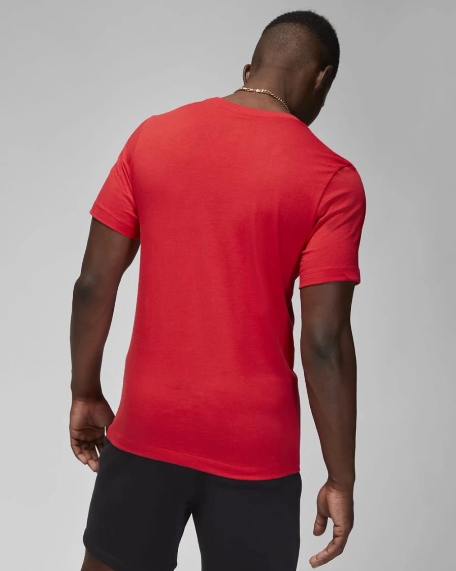 Nike Jordan Jumpman Men's Fire Red/Black Short-Sleeve T-Shirt