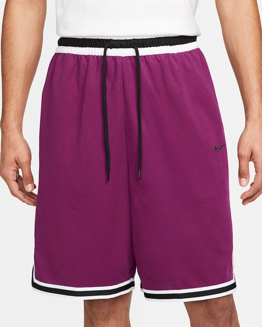 Nike Dri-FIT DNA Men's Basketball Shorts - Sangria/Black, Breathable & Lightweight for Training