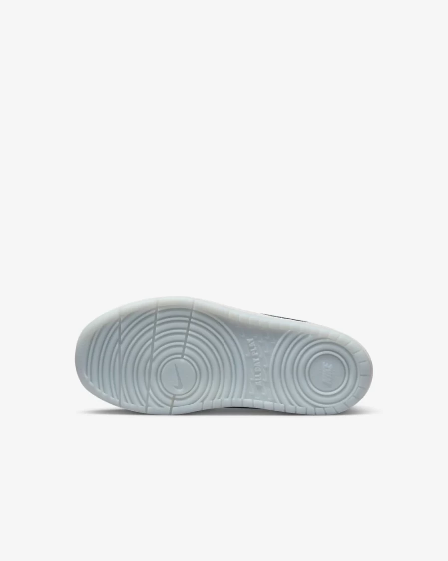 Nike Court Borough Low 2 SE Little Kids' Sneakers in Summit White, Glacier Blue, and Valerian Blue for Boys and Girls