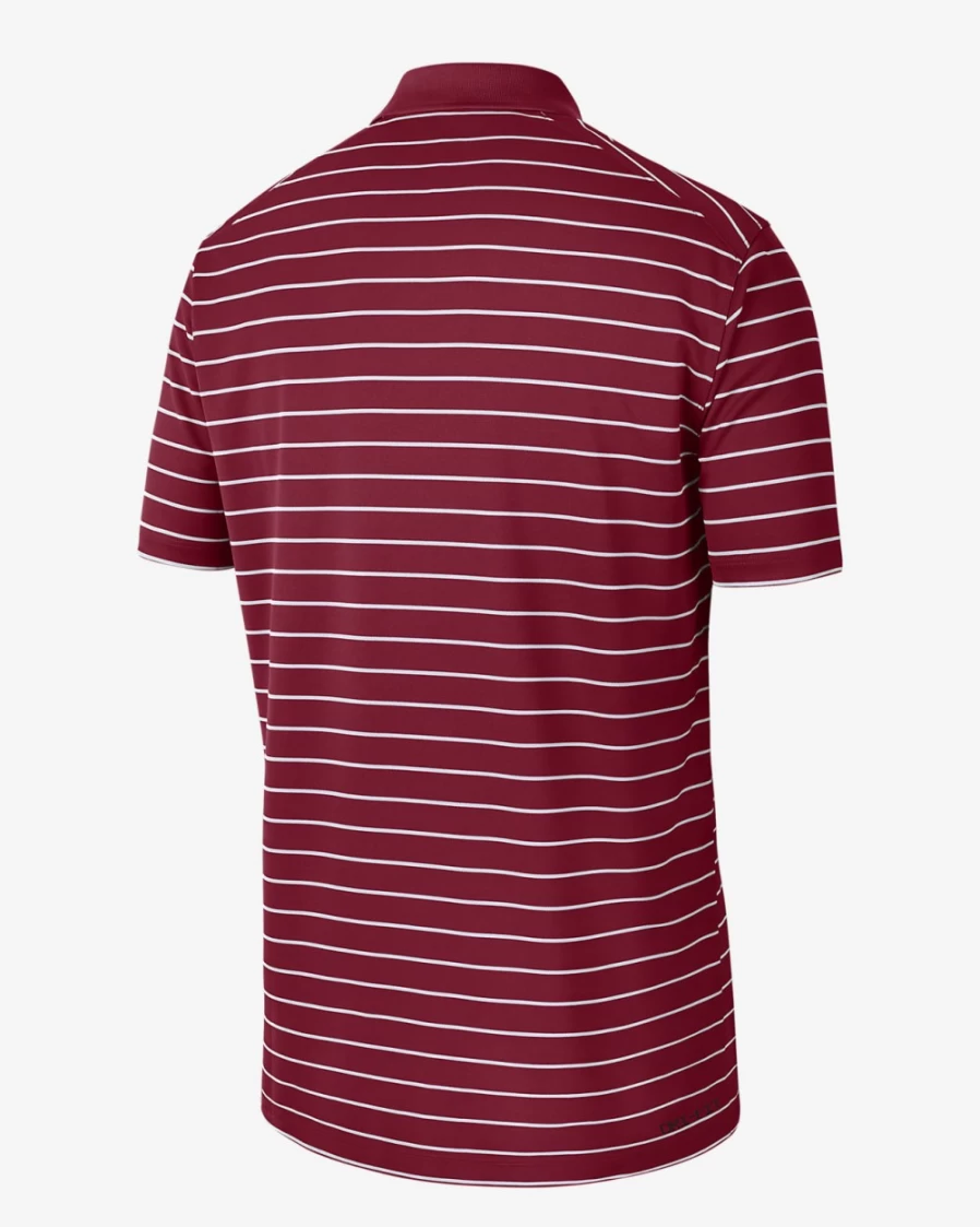 Nike Men's Alabama Crimson Tide Dri-FIT Performance Polo - Team Crimson/White