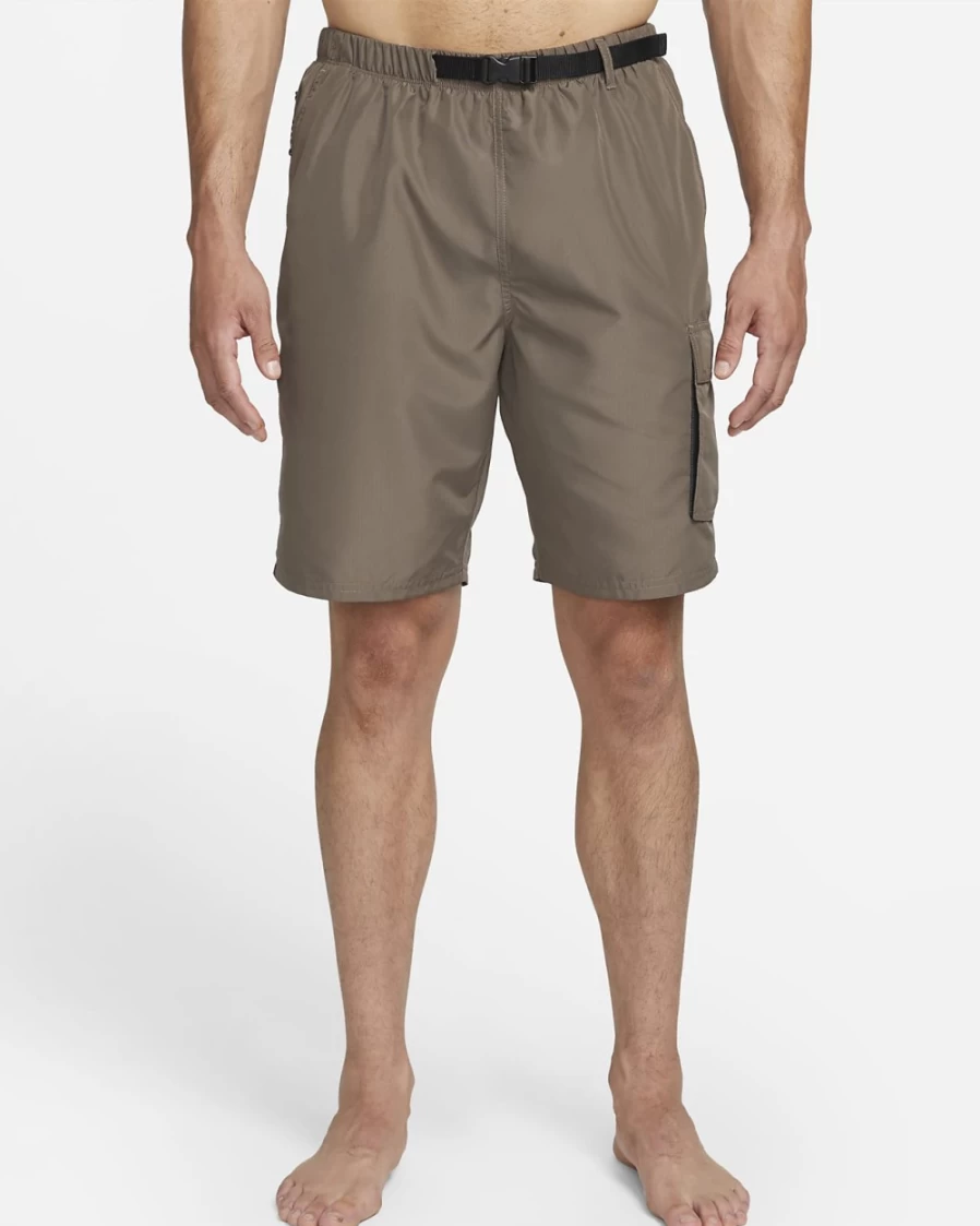 Nike Men's Ironstone 9" Quick-Dry Packable Swim Trunks for Swimming & Beach