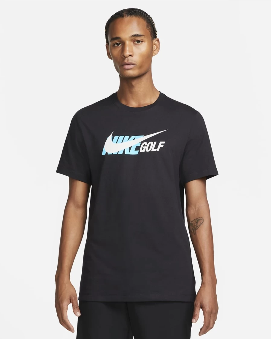Nike Men's Black Performance Golf Polo Shirt – Moisture-Wicking & Breathable