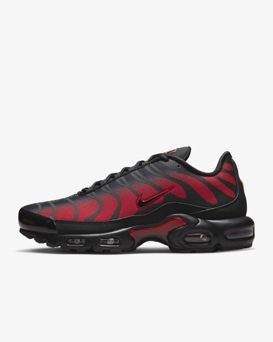 Nike Air Max Plus Men's Shoes - University Red/Black | Running & Athletic Sneakers for Men
