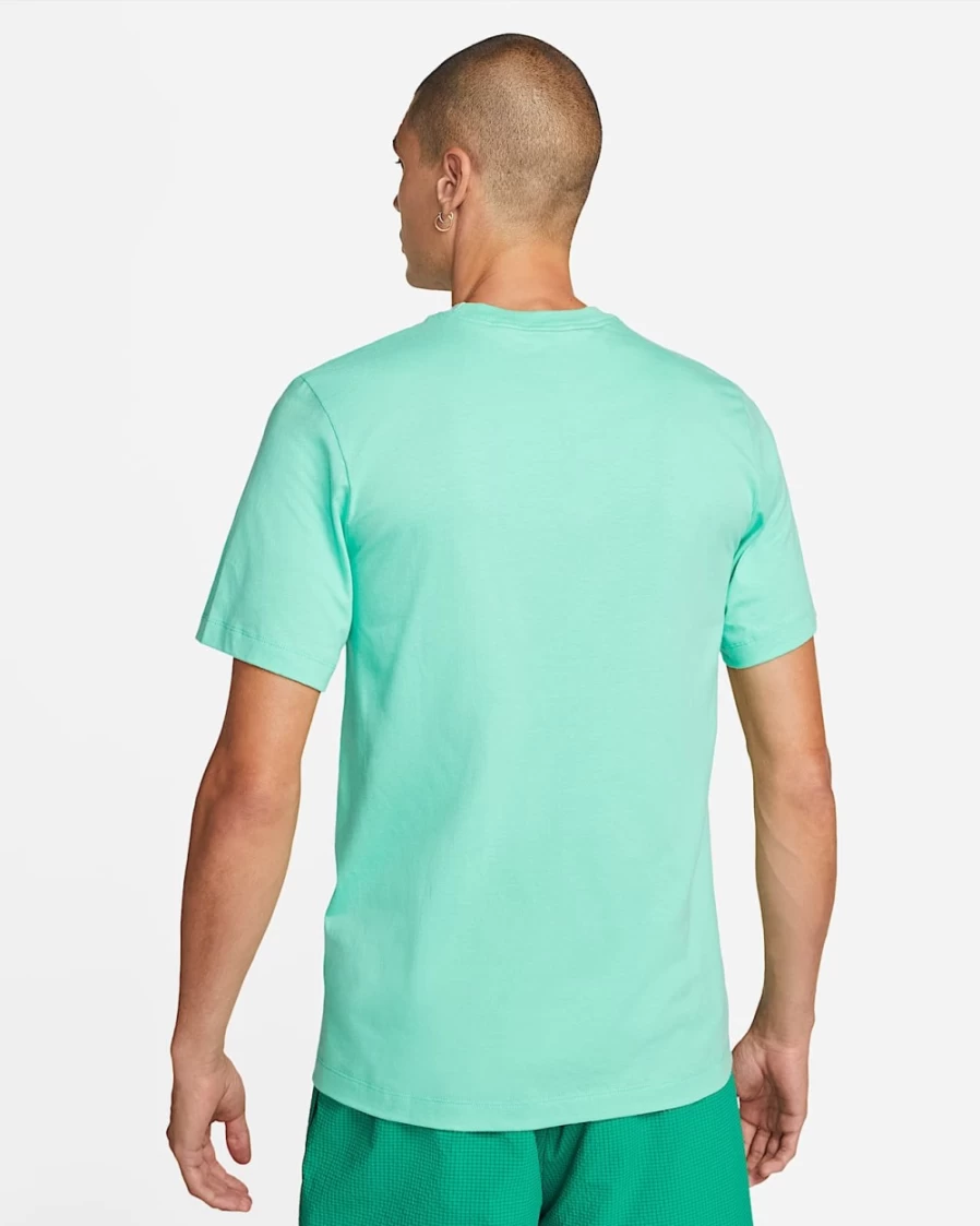 Nike Club Men's Light Menta T-Shirt | Sportswear Essential Cotton Tee