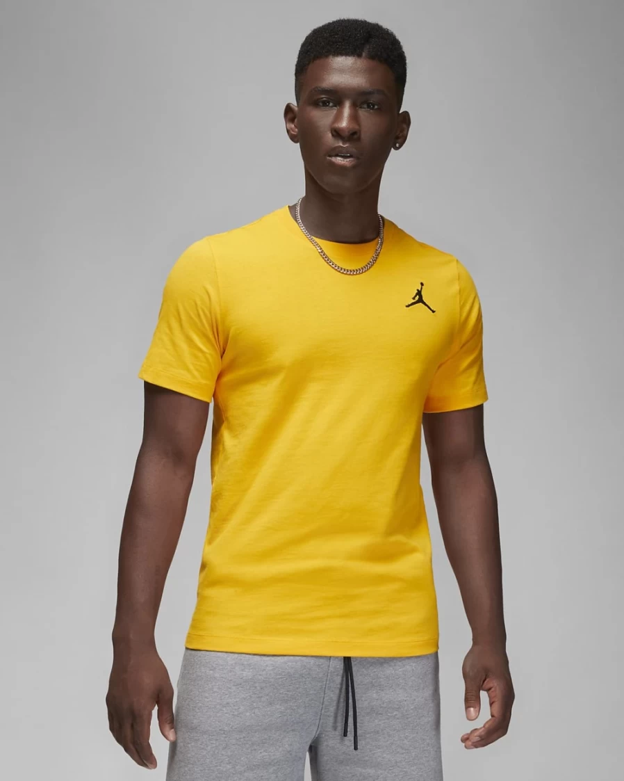Nike Jordan Jumpman Men's Taxi/Black Short-Sleeve T-Shirt