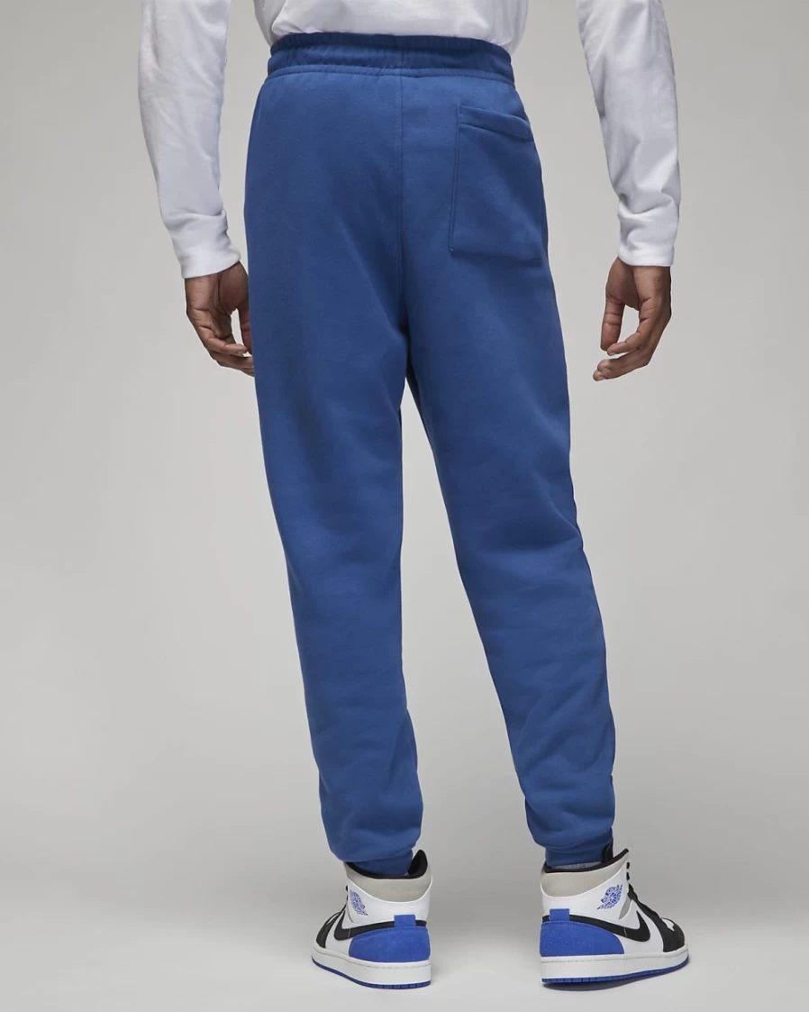 Nike Jordan Brooklyn Fleece Men's Pants - French Blue/White Casual Comfort