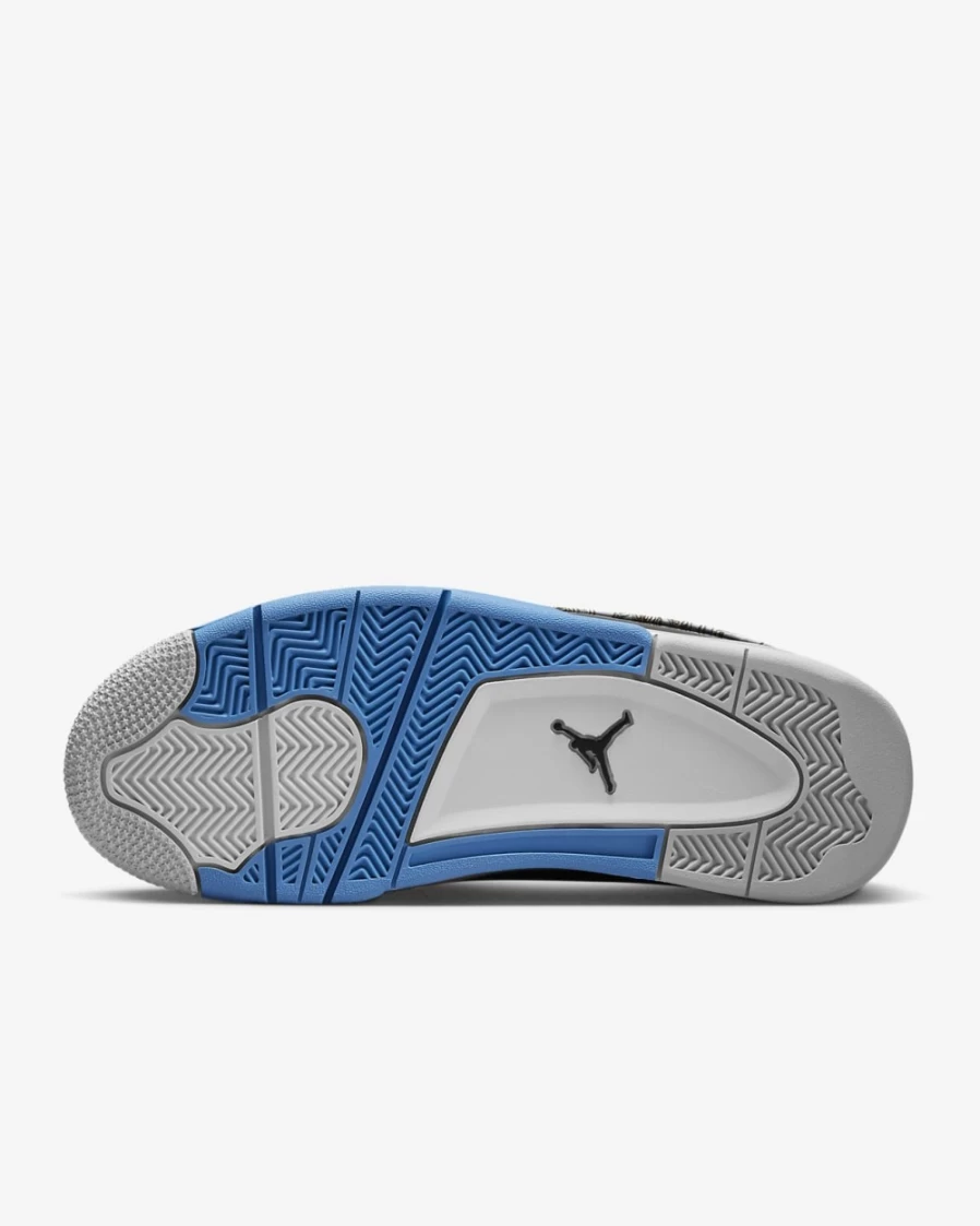 Nike Air Jordan Dub Zero Men's Sneakers in White/Black/Neutral Grey/University Blue