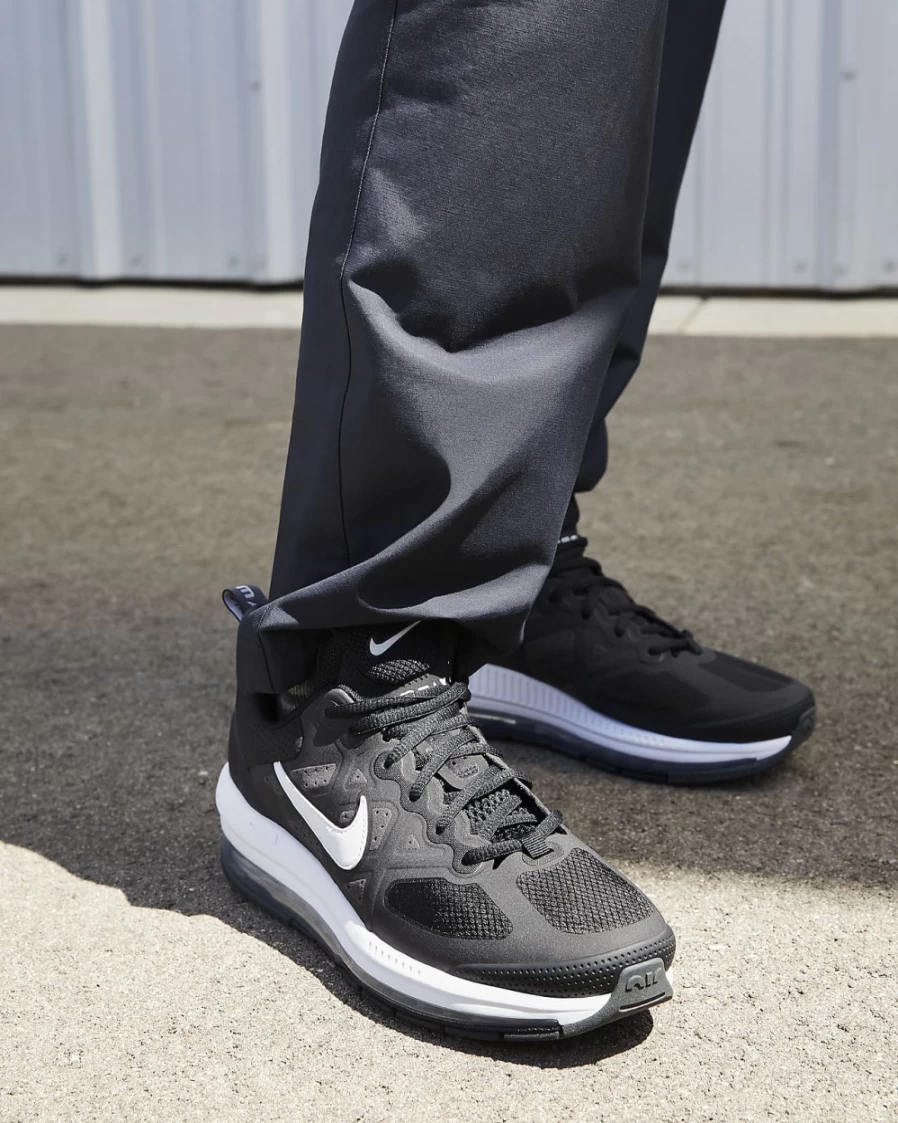 Nike Air Max Genome Men's Shoes - Black/Anthracite/White Running Shoes for Men