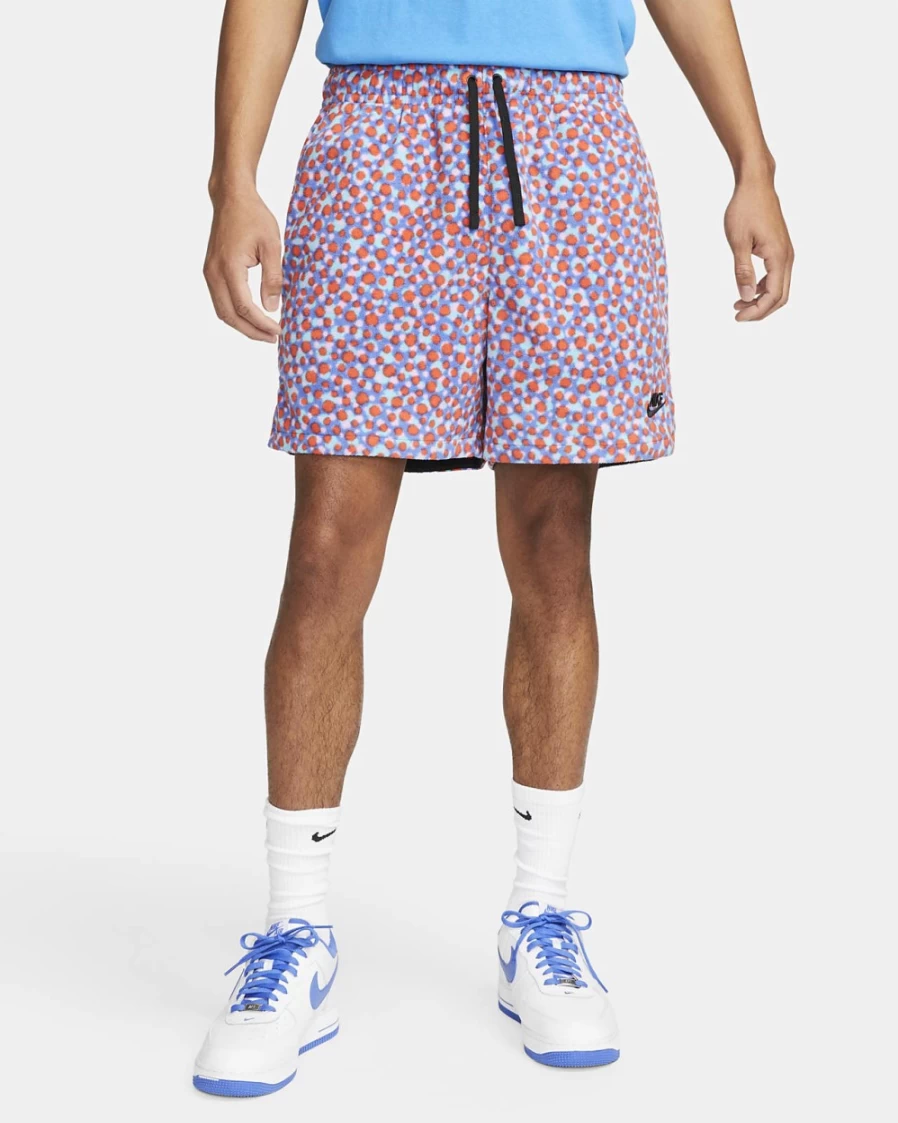 Nike Club Fleece Men's Shorts - Game Royal/Black Athletic Comfort Casual Wear