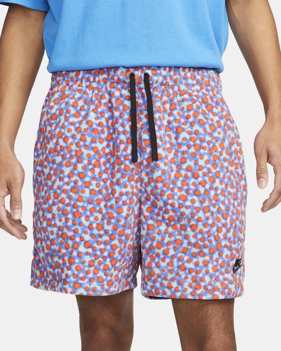 Nike Club Fleece Men's Shorts - Game Royal/Black Athletic Comfort Casual Wear