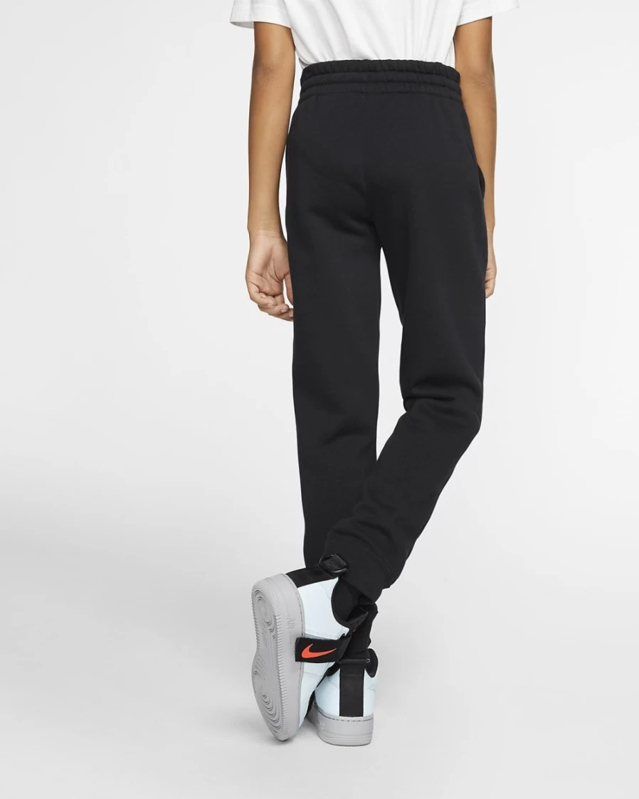Nike Sportswear Club Fleece Boys & Girls' Sweatpants - Black & White Comfort Fit