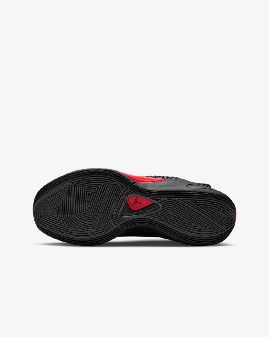 Nike Luka 1 Basketball Shoes for Kids - Black/Dark Grey/University Red - Boys & Girls Basketball Sneakers