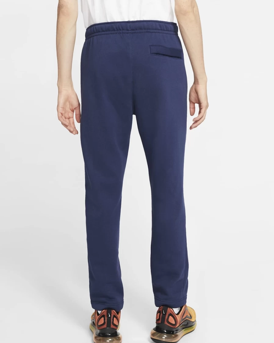 Nike Club Fleece Men's Jogger Pants - Midnight Navy/White Casual Sportswear