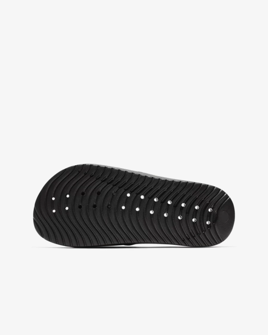 Nike Kawa Shower Slides for Kids - Boys & Girls Comfortable Sandals in Black/White