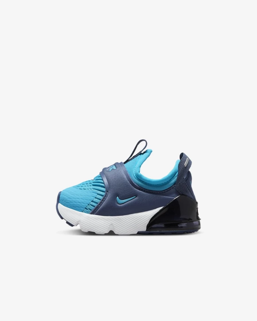 Nike Air Max 270 Extreme Toddler Shoes - Diffused Blue/White/Midnight Navy/Blue Lightning - Unisex Boys & Girls