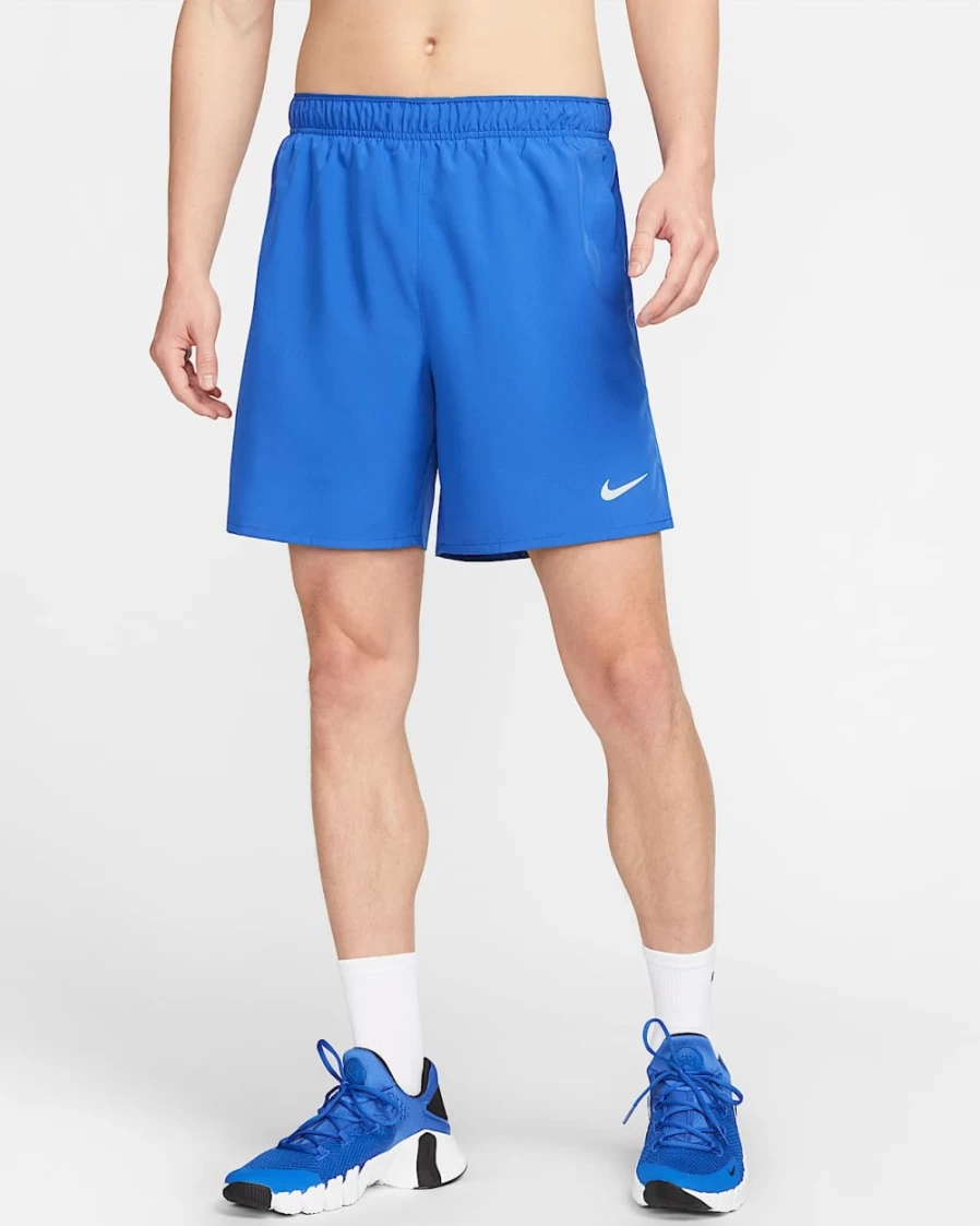 Nike Dri-FIT Challenger Men's 7" Running Shorts with Liner - Game Royal/Black