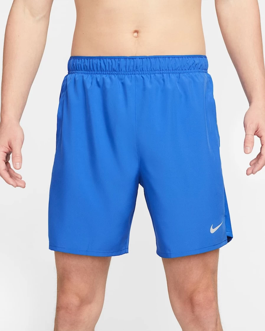 Nike Dri-FIT Challenger Men's 7" Running Shorts with Liner - Game Royal/Black