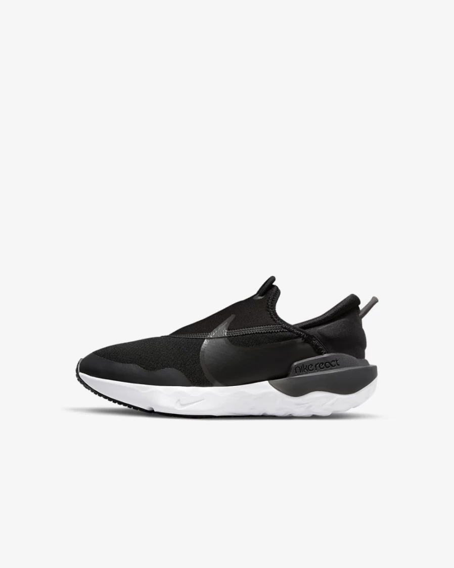 Nike Flow Little Kids' Shoes - Black/Off Noir/White/Medium Ash - Unisex Boys & Girls Sneakers