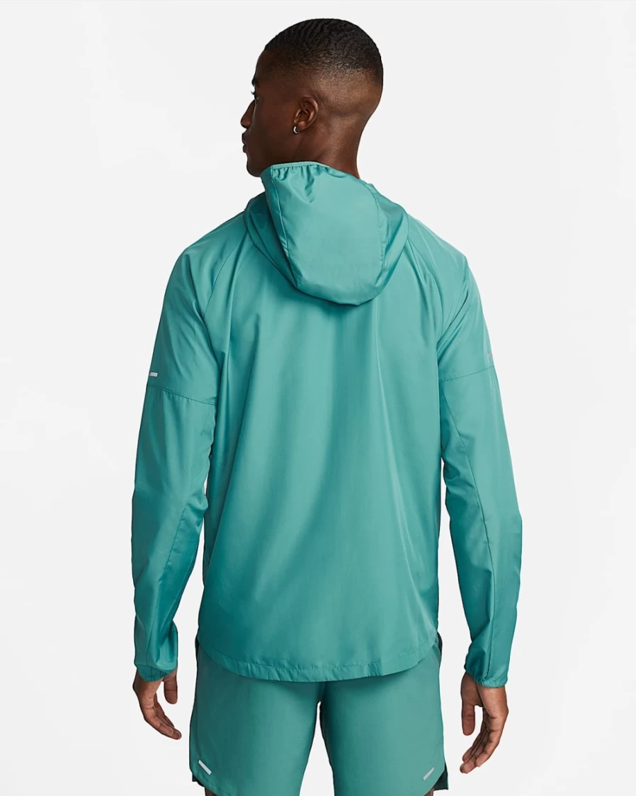 Nike Repel Miler Men's Water-Resistant Running Jacket in Mineral Teal