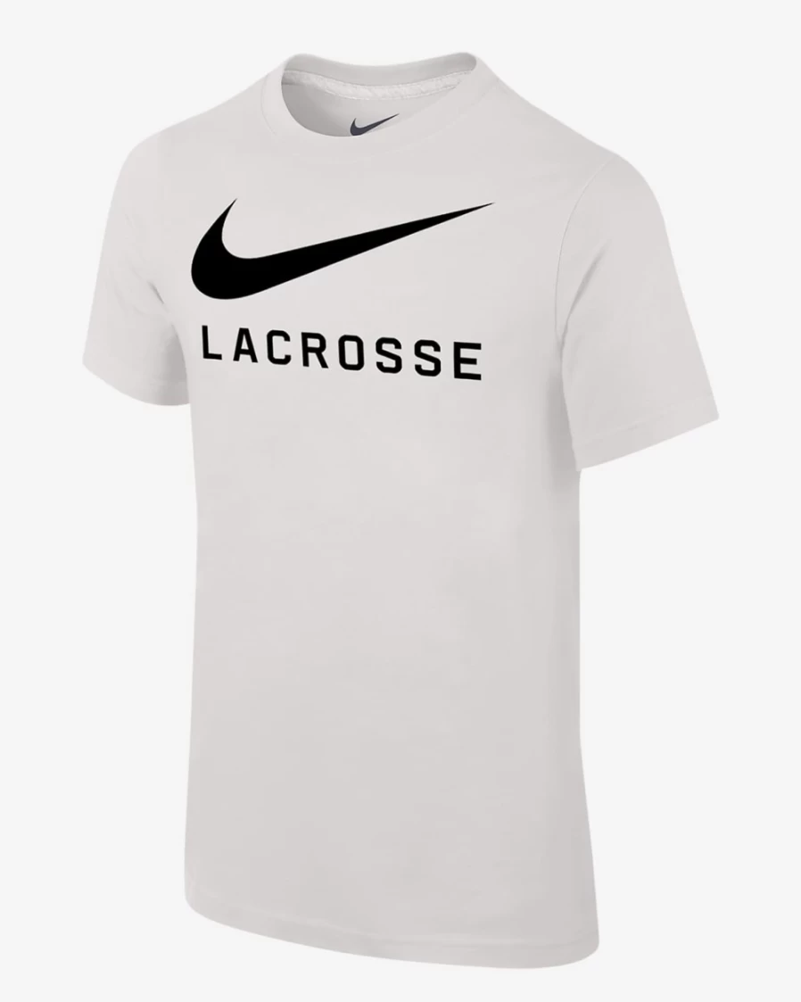 Nike Swoosh White Big Kids' T-Shirt for Boys and Girls