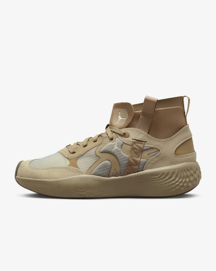 Nike Jordan Delta 3 Mid Men's Shoes - Khaki/Sail/Light Olive/Dark Driftwood Basketball Sneakers