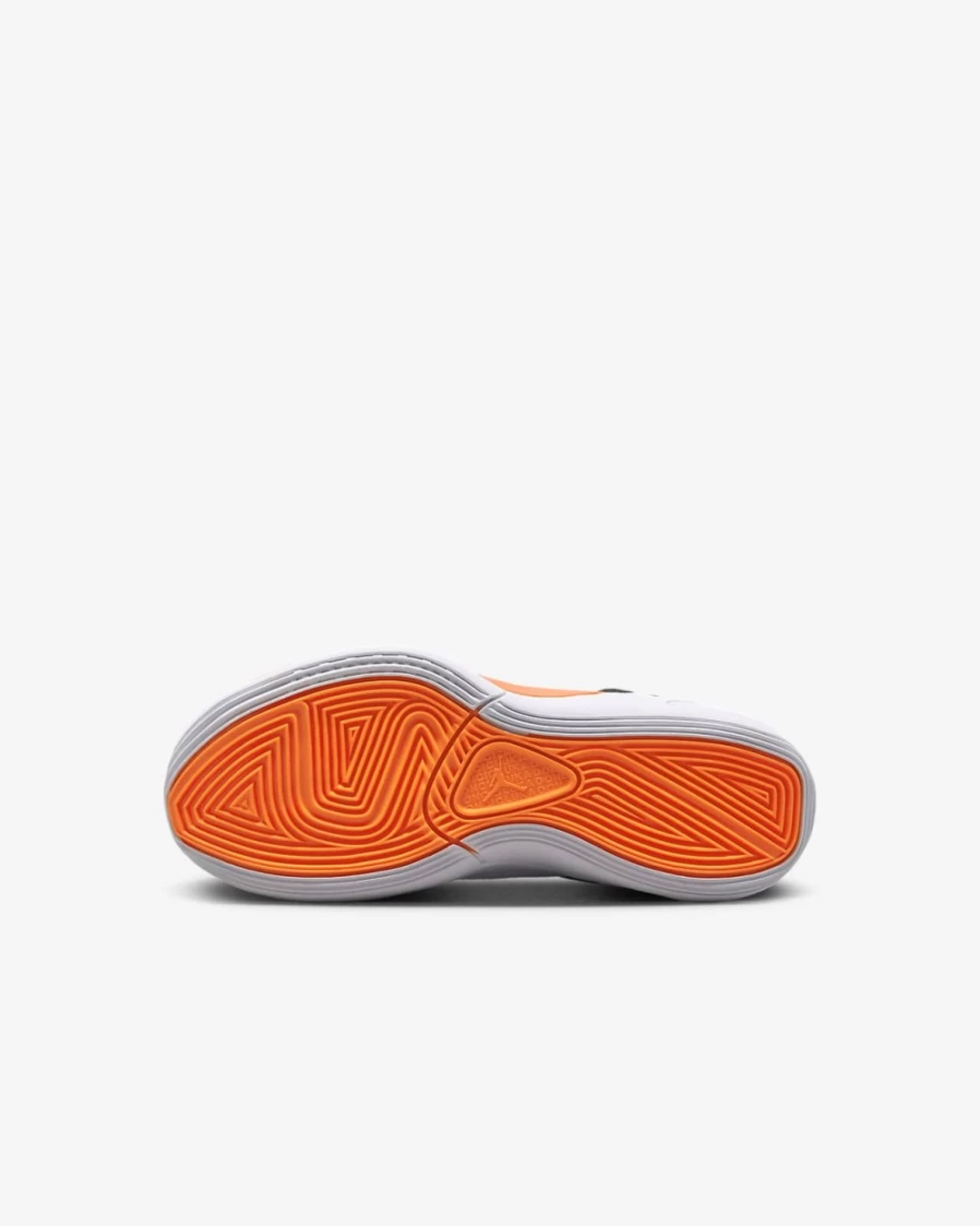 Nike Luka 1 Little Kids' Basketball Shoes - White/Black/Total Orange for Boys and Girls