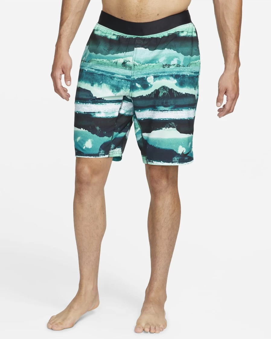 Nike Men's Washed Teal 9" Volley Shorts for Adventure & Training