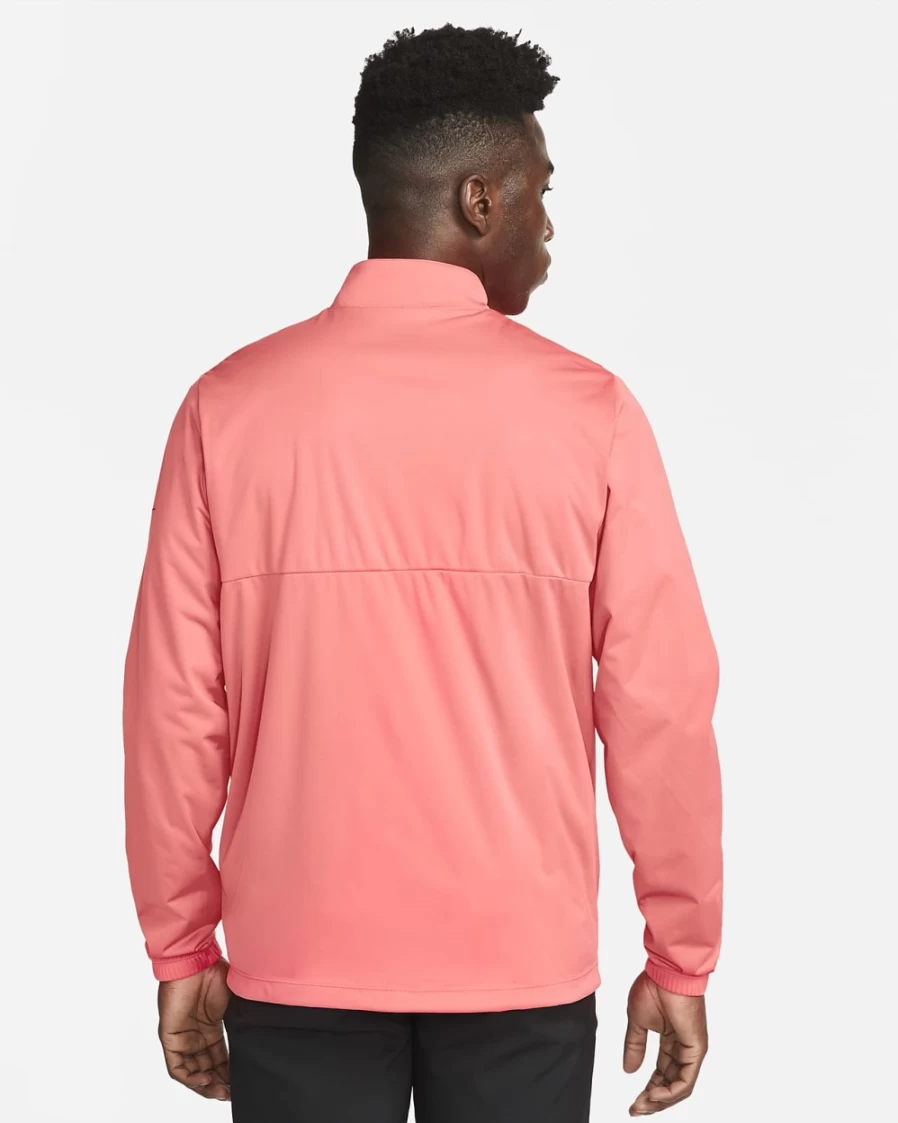 Nike Storm-FIT Victory Men's Full-Zip Golf Jacket - Magic Ember/Black, Water-Resistant, Lightweight Windbreaker for Men