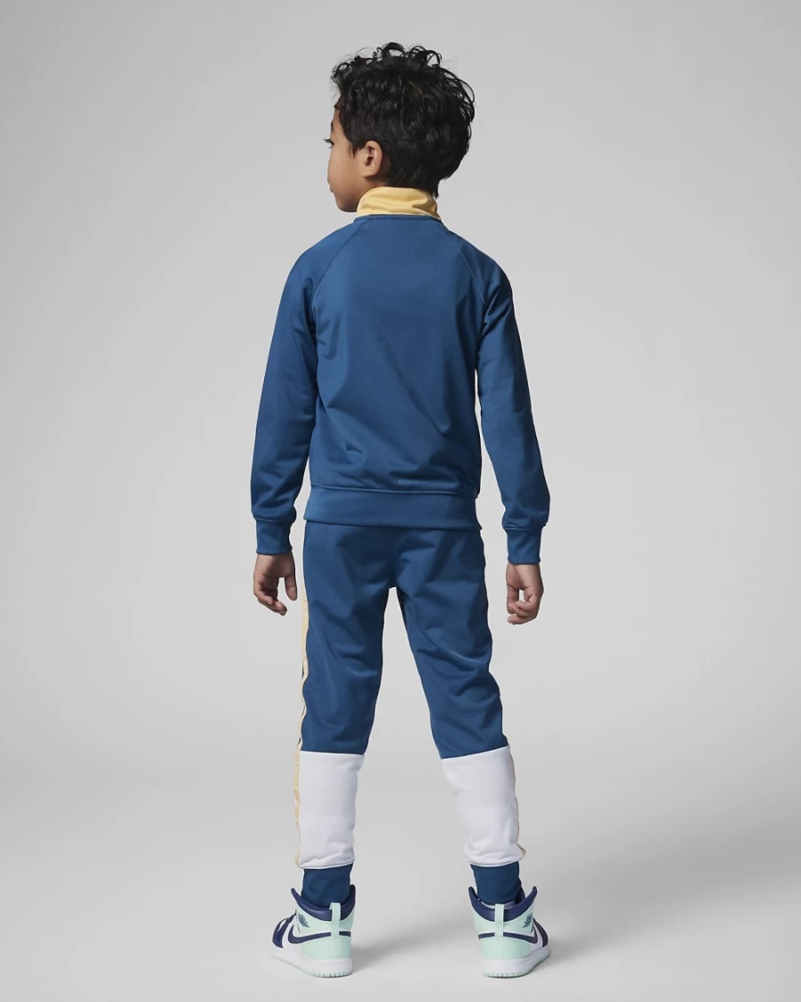 Nike Jordan True Blue Tracksuit Set for Boys and Girls - Little Kids' Athletic Outfit