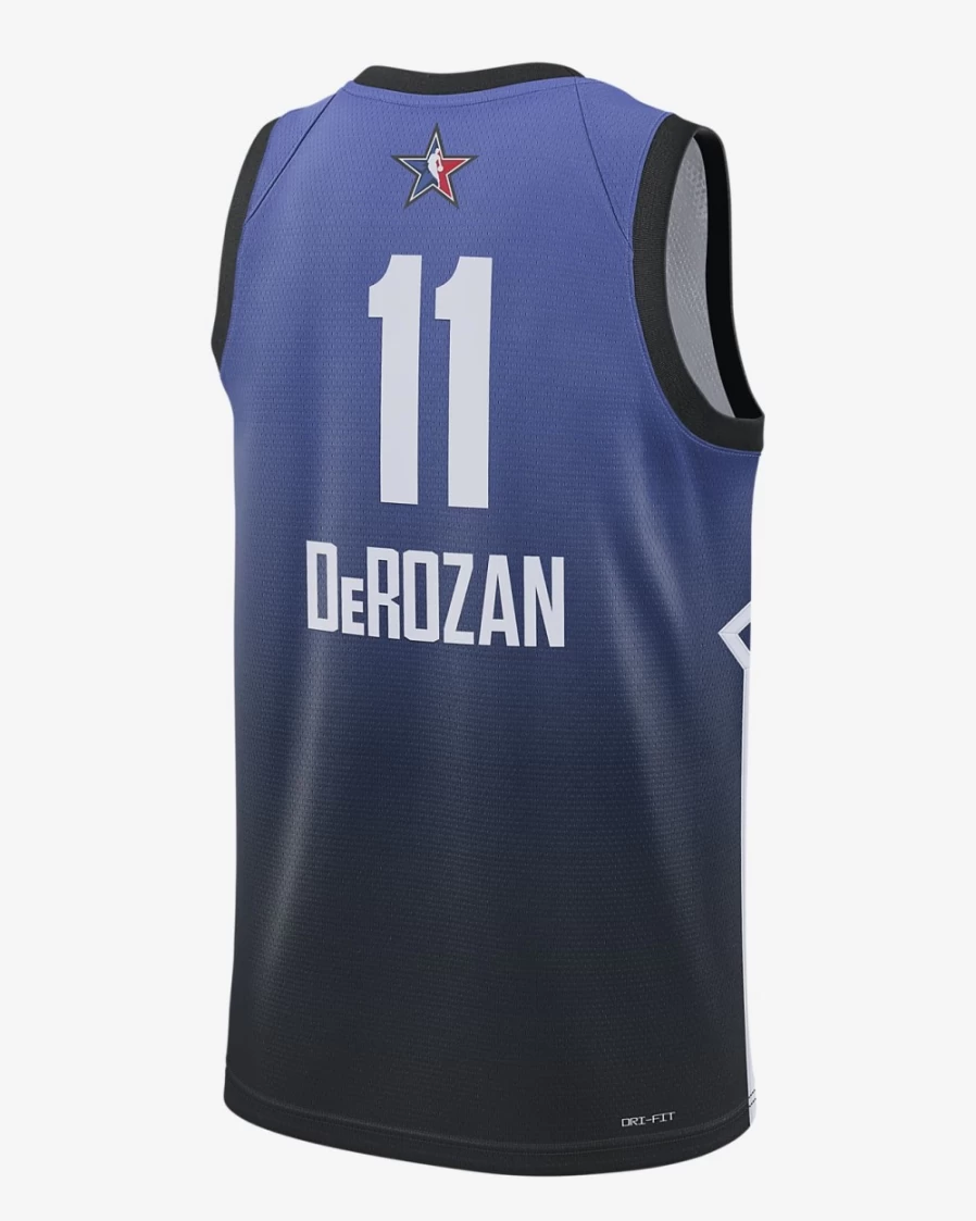 Nike Jordan Dri-FIT NBA Swingman Jersey - Demar DeRozan 2023 All-Star Edition, Sapphire, Men's Basketball Jersey