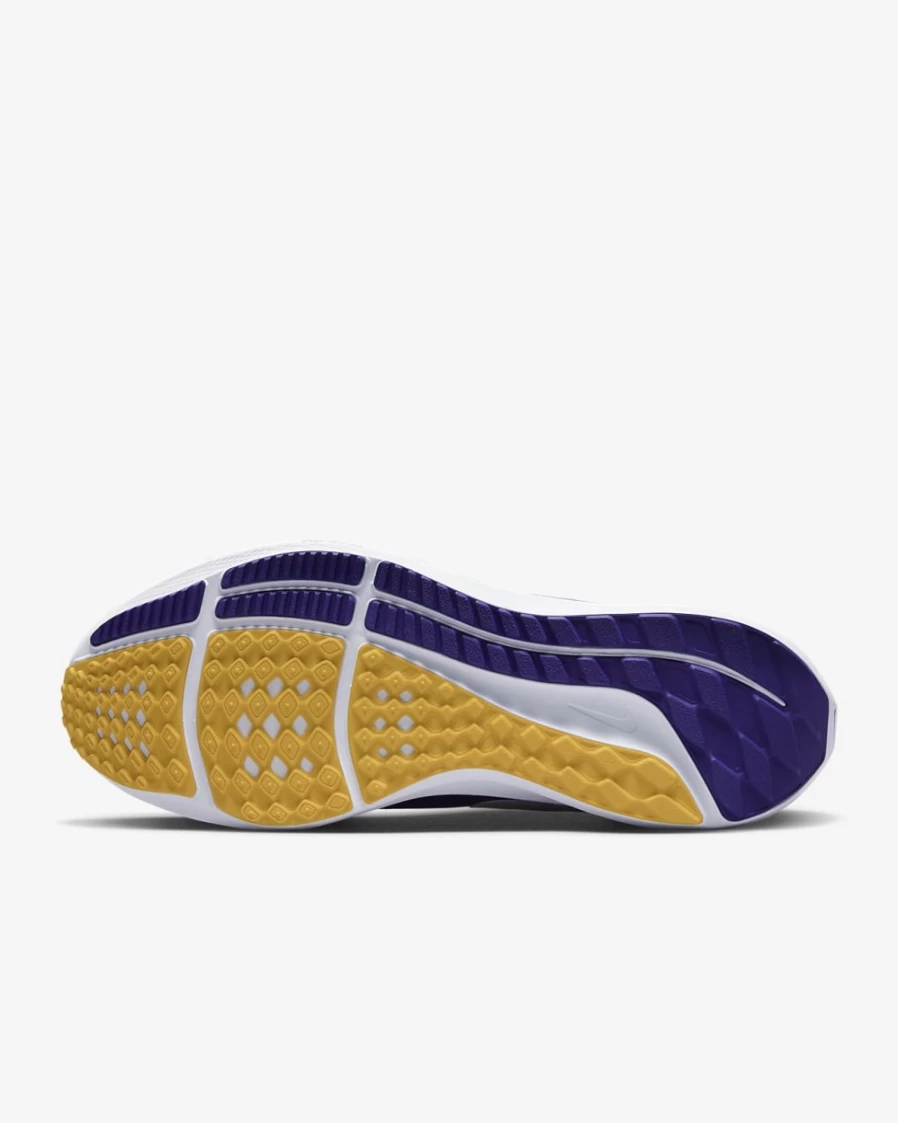 Nike Pegasus 39 LSU Edition Men's Road Running Shoes in Court Purple & University Gold