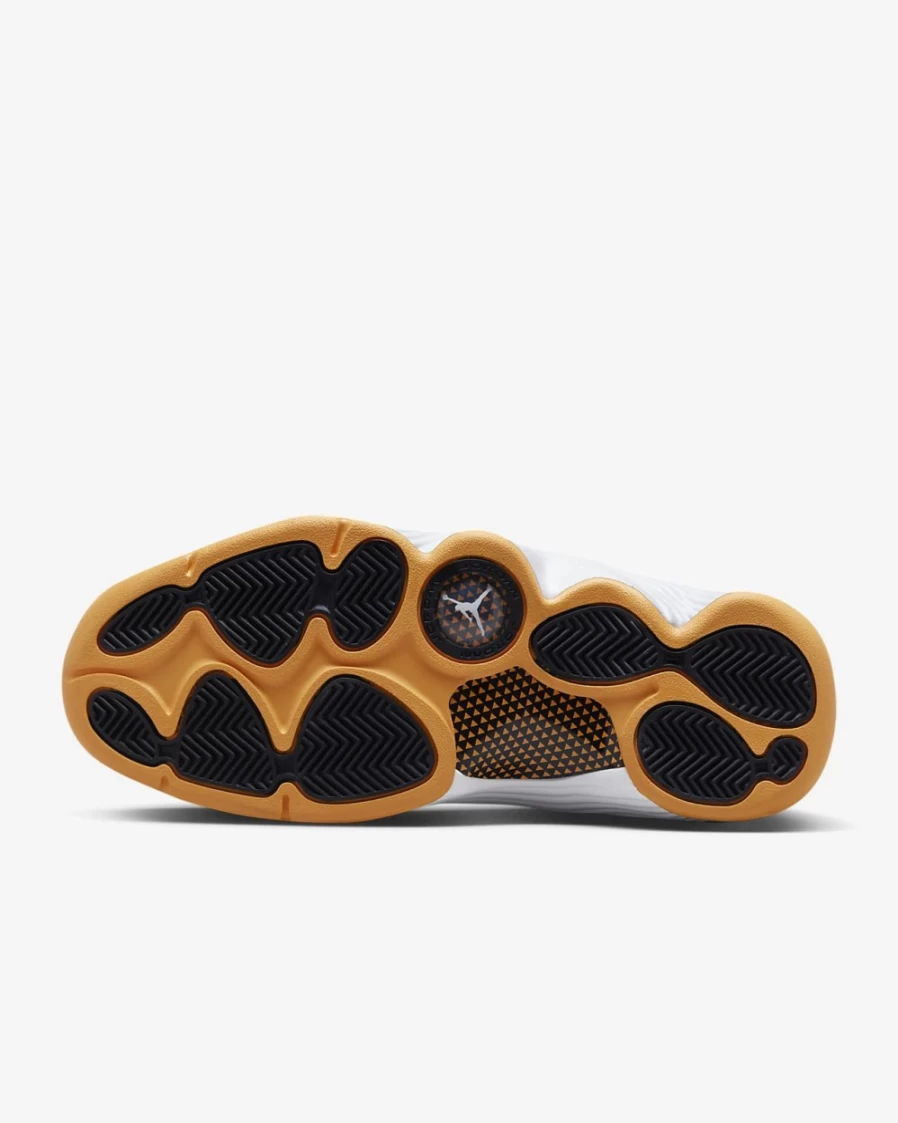 Nike Jordan Jumpman Team II Men's Basketball Shoes - Black/White/Taxi