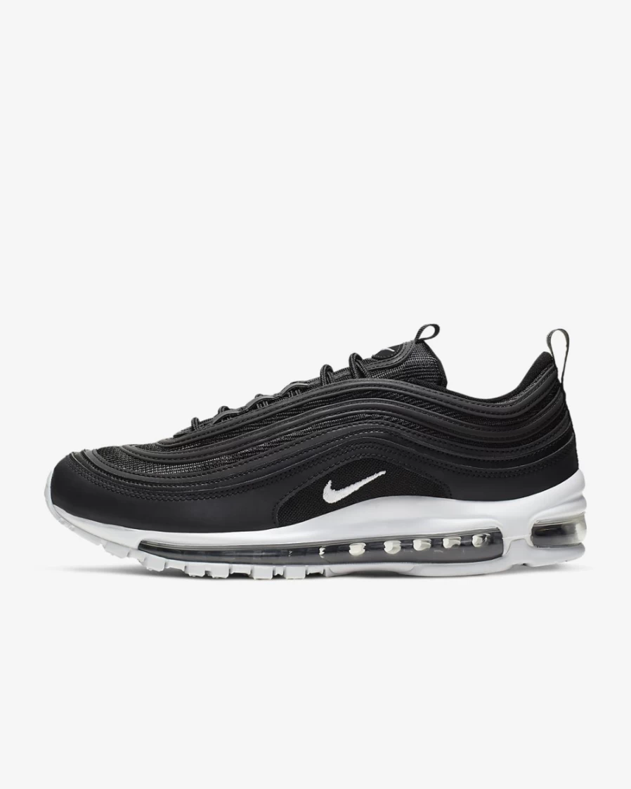 Nike Air Max 97 Men's Black & White Running Shoes